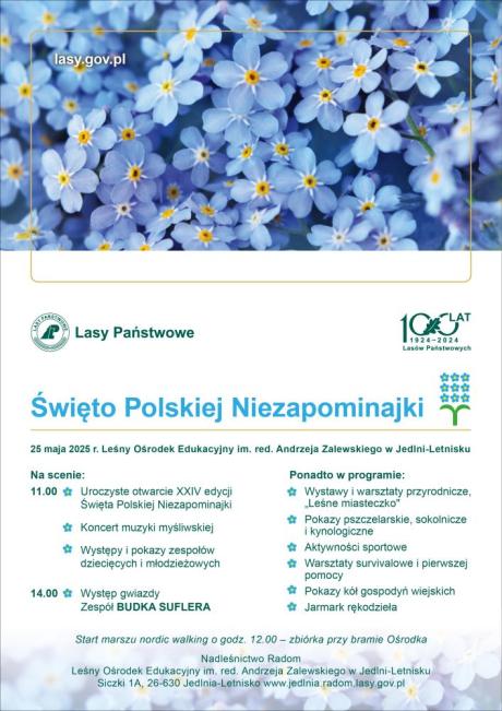 Święto Polskiej Niezapominajki już wkrótce